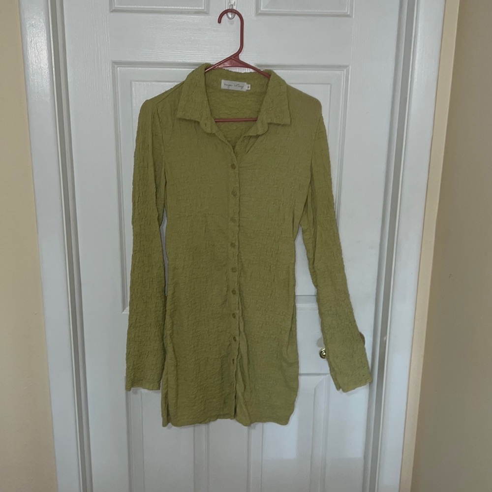 Short green dress from Dolls Kill
